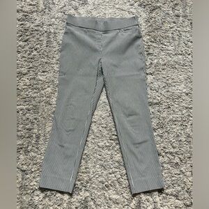 Women’s Seersucker cigarette pants